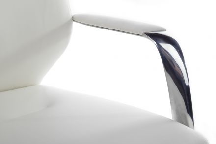 Кресло Alonzo А1711 Белый (6207) натуральная кожа 68*68*120-126 Кресло Alonzo А1711 Белый (6207) натуральная кожа 68*68*120-126