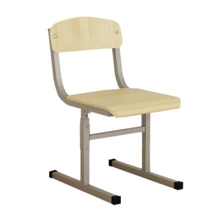 Стул ученический регулируемый, 340х430х585-665 мм, рост 2-4, серый каркас, Ш-508 (2-4) Стул ученический регулируемый, 340х430х585-665 мм, рост 2-4, серый каркас, Ш-508 (2-4)