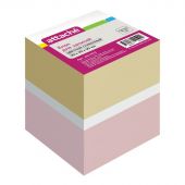 Блок для записей Attache 90x90x90 мм разноцветный (плотность 80-100 г/кв.м)