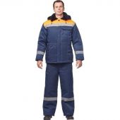 Куртка рабочая зимняя муж з32-КУ син/оранж смес 68-70/170-176 (Арсенал-СП)