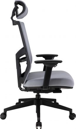 Эргономичное кресло Everprof Fuji Сетка Серый