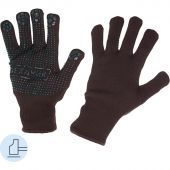 Перчатки защитные трикотаж Manipula МЕХАНИК БЛЭК хлопок/нейлон (TNG-30) р10
