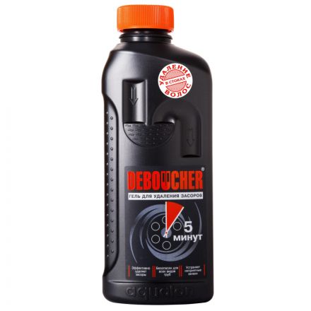 Средство для прочистки труб DEBOUCHER 5 minutes гель 1 л