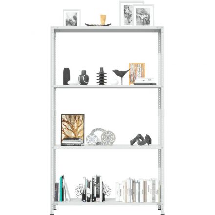 Стеллаж металлический ГТС_ТС Лайт 2000х1200х300 сост.ст. Полки: 4 шт,металл