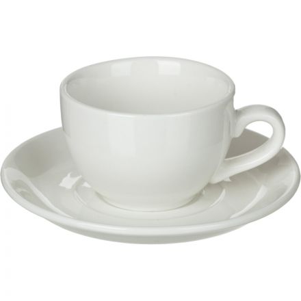 Кофейная пара Chan Wave Classic Шоко, фарфор, белый, 90мл, фк 875 Кофейная пара Chan Wave Classic Шоко, фарфор, белый, 90мл, фк 875