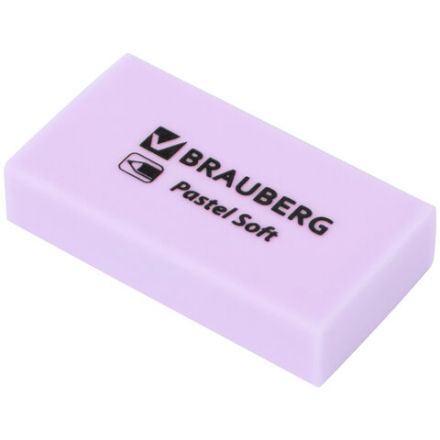 Ластики BRAUBERG PASTEL SOFT НАБОР 6 шт., размер ластика 45х25х10 мм, экологичный ПВХ, 271340 Ластики BRAUBERG PASTEL SOFT НАБОР 6 шт., размер ластика 45х25х10 мм, экологичный ПВХ, 271340