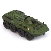 Военная машина игрушечная БРОНЕТРАНСПОРТЕР "Комбат", пластик, 31,5x12,5x10,5 см, НОРДПЛАСТ, 50 Военная машина игрушечная БРОНЕТРАНСПОРТЕР "Комбат", пластик, 31,5x12,5x10,5 см, НОРДПЛАСТ, 50