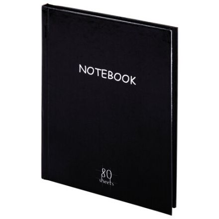 Блокнот МАЛЫЙ ФОРМАТ (110х147 мм), А6, 80 л., твёрдый, клетка, STAFF, "Black", 114435 Блокнот МАЛЫЙ ФОРМАТ (110х147 мм), А6, 80 л., твёрдый, клетка, STAFF, "Black", 114435