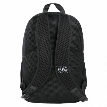 Рюкзак BRAUBERG FASHION CITY универсальный, 2 отделения, "Skull", черный, 46х31х15 см, 272572