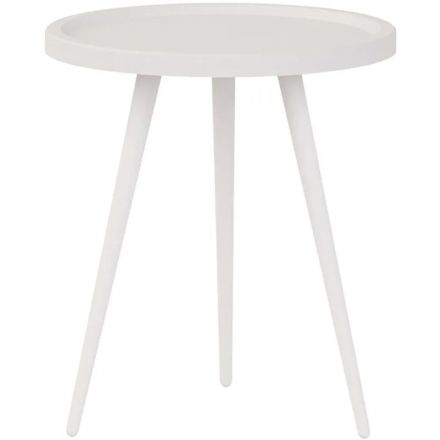 Стол журнальный KF_Комус Мебель Батл (9643027601) ст.белый тер/оп. бел