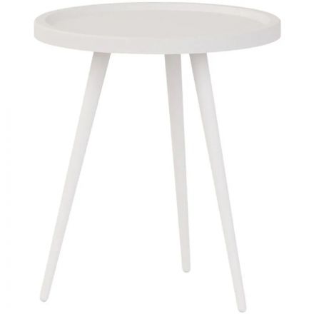 Стол журнальный KF_Комус Мебель Батл (9643027601) ст.белый тер/оп. бел