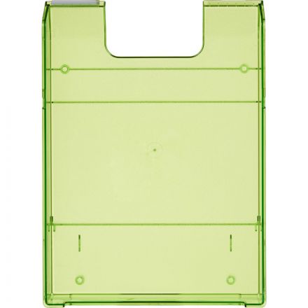 Лоток для бумаг HAN с инд.окном прозр.зеленый 1020/27