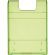 Лоток для бумаг HAN с инд.окном прозр.зеленый 1020/27
