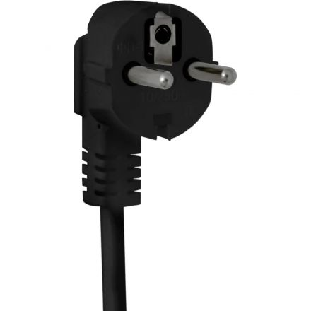 Удлинитель PROGIX PG313 3р/2м/2,2кВт/10А заземление, черный, ПВС 3х0.75