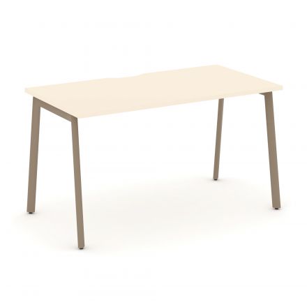 Estetica Стол письменный ES.SP-3-VP Сатин/Латте металл 1380*730*750 Estetica Стол письменный ES.SP-3-VP Сатин/Латте металл 1380*730*750