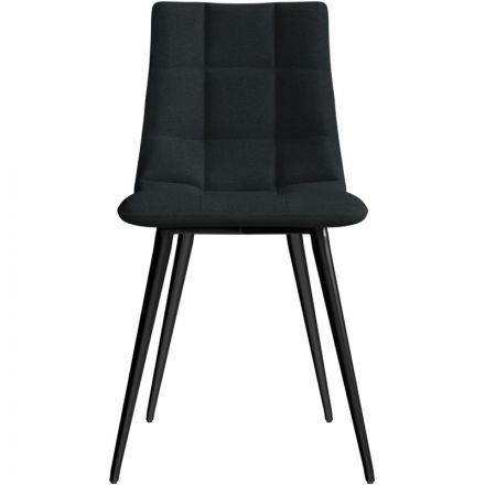 Стул Комус MERI HN BLACK (BOX-4) RU SORO-95 темно-серый/ черный