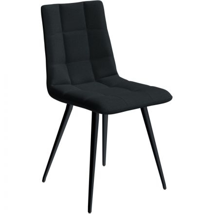 Стул Комус MERI HN BLACK (BOX-4) RU SORO-95 темно-серый/ черный