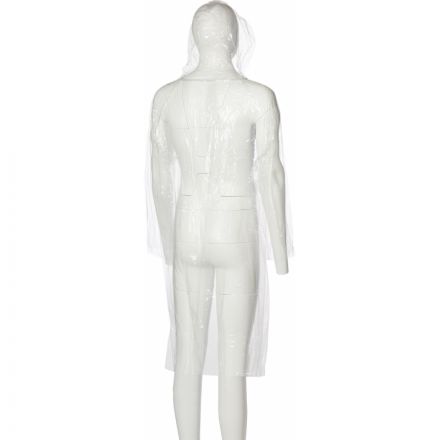 Дождевик на кнопках, размер М, прозрачный 466623