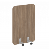 R-line Перегородка на металлических опорах, на роликах DP.R-80-120 Дуб аризона/Серый металл 800*18*1200 R-line Перегородка на металлических опорах, на роликах DP.R-80-120 Дуб аризона/Серый металл 800*18*1200