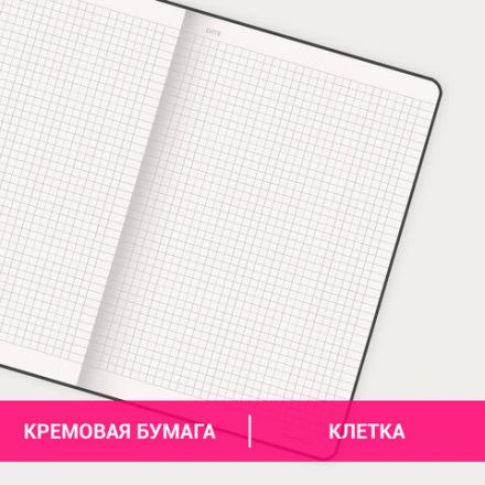 Блокнот БОЛЬШОЙ ФОРМАТ (180х250 мм) В5, BRAUBERG ULTRA, балакрон, 80 г/м2, 96 л., клетка, красный, 113062 Блокнот БОЛЬШОЙ ФОРМАТ (180х250 мм) В5, BRAUBERG ULTRA, балакрон, 80 г/м2, 96 л., клетка, красный, 113062