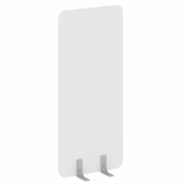 R-line Перегородки на металлических опорах на фетровых подпятниках DP.F-80-180 Белый/Серый металл 800*18*1800 R-line Перегородки на металлических опорах на фетровых подпятниках DP.F-80-180 Белый/Серый металл 800*18*1800