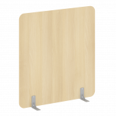 R-line Перегородки на металлических опорах на фетровых подпятниках DP.F-140-150 Акация/Серый металл 1400*18*1500