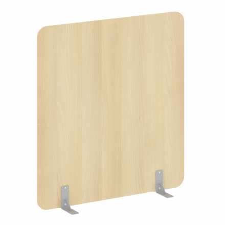 R-line Перегородки на металлических опорах на фетровых подпятниках DP.F-140-150 Акация/Серый металл 1400*18*1500