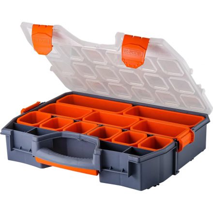 Органайзер Boombox 18/46 см серо-свинцовый/оранжевый BR3772СРСВЦОР