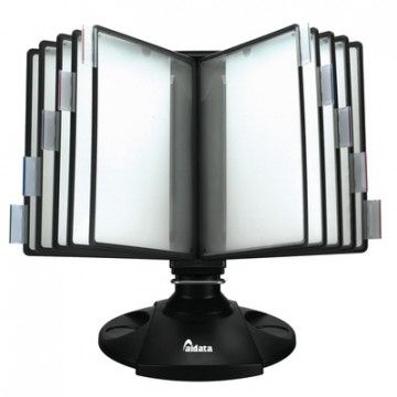 Демосистема настольная вращающаяся Promega office 10 панелей черная Демосистема настольная вращающаяся Promega office 10 панелей черная