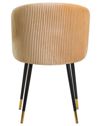 Стул обеденный DOBRIN MARY, песочный велюр (1922-3)