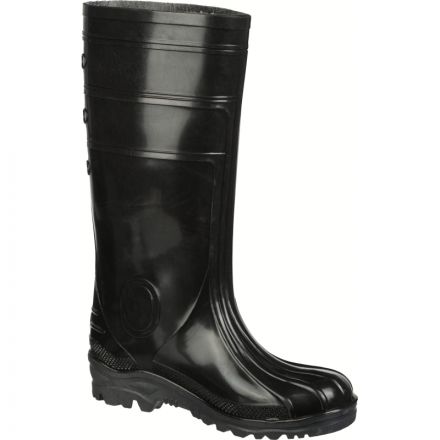 Сапоги мужские цв.черный мод. 155 (р.41) ПВХ с мет. подноском