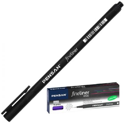 Линер неавтоматический PENSAN FINE BLACK 6500/10 Линер неавтоматический PENSAN FINE BLACK 6500/10