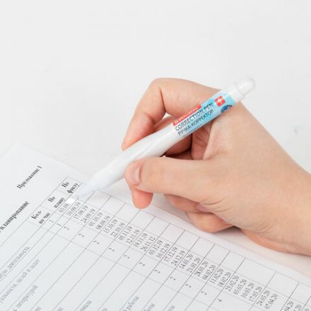 Ручка-корректор с улучшенным пластиковым наконечником BRAUBERG RESTART, 6 мл, 272684