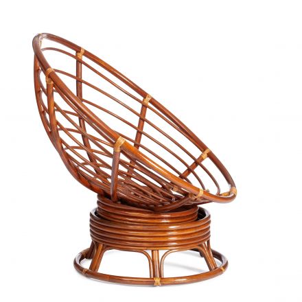 Кресло-качалка PAPASAN/ПАПАСАН w 23/01 B /без подушки/ 115х78х104 см, Pecan (орех)