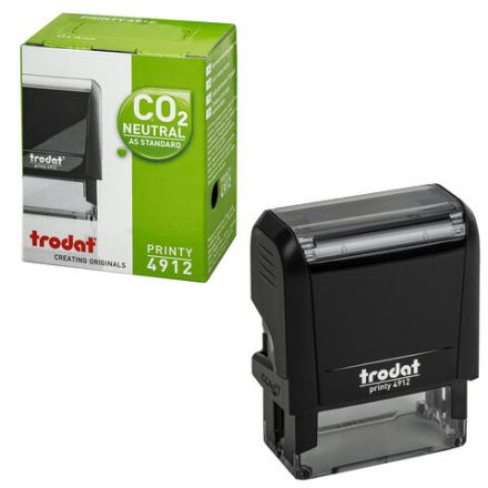 Оснастка для штампа, размер оттиска 47х18 мм, синий, TRODAT 4912 P4, подушка в комплекте, 52877 Оснастка для штампа, размер оттиска 47х18 мм, синий, TRODAT 4912 P4, подушка в комплекте, 52877