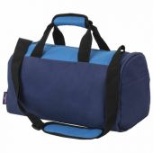 Сумка для занятий спортивная ЮНЛАНДИЯ с отделением для обуви, 40х22х20 см, синий/голубой, 270096 Сумка для занятий спортивная ЮНЛАНДИЯ с отделением для обуви, 40х22х20 см, синий/голубой, 270096