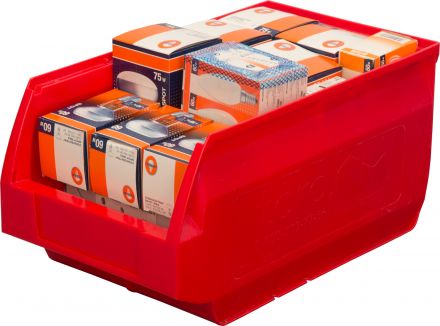 Ящик Napoli 400х230х200 PP, черный антистатичный