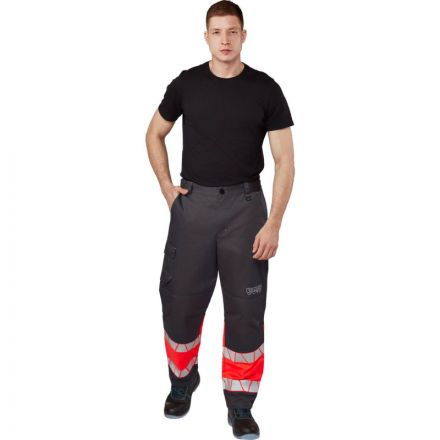 Брюки летние мужские Равелин красн./графит (р.56-58) 194-200