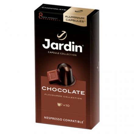 Кофе в капсулах JARDIN "Chocolate" для кофемашин Nespresso, 10 порций