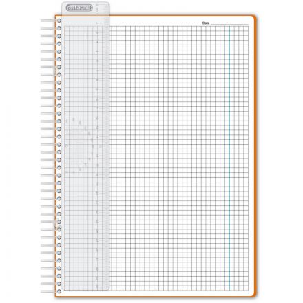 Бизнес-тетрадь WAVES А4 100л. ATTACHE клет,спир,пласт,заклад,цв.оранжевый Бизнес-тетрадь WAVES А4 100л. ATTACHE клет,спир,пласт,заклад,цв.оранжевый