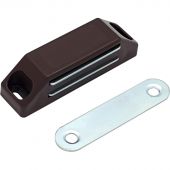 Накладка УЗК_магнит мебельный StahlBuro 60х15 (15937) компл-4шт коричневый