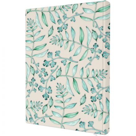 Блокнот А6 96л, клетка тв. лам.обложка Цветы белый.сшивка Блокнот А6 96л, клетка тв. лам.обложка Цветы белый.сшивка