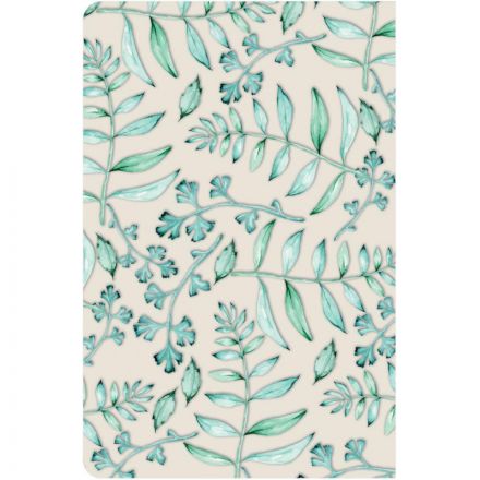 Блокнот А6 96л, клетка тв. лам.обложка Цветы белый.сшивка Блокнот А6 96л, клетка тв. лам.обложка Цветы белый.сшивка