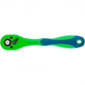 Трещотка двухкомпонентная рукоятка 1/4 Сибртех 14007