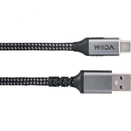 Кабель USB3.2 Gen2, AM->CM, 10Gbs, All Shell 1м VCOM <CU401M-1M