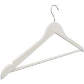 Вешалка-плечики WW_Комус Мебель WH018 дер.пер.п.рез.анис/бел.р.52-54 3шт/уп