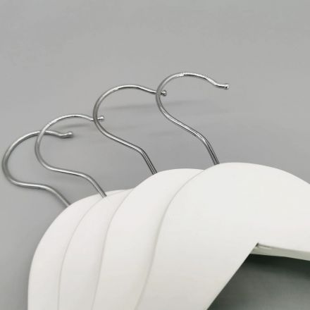 Вешалка-плечики WW_Комус Мебель WH018 дер.пер.п.рез.анис/бел.р.52-54 3шт/уп