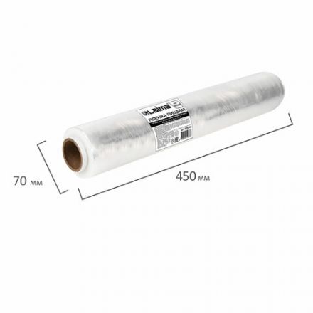 Пленка пищевая ПЭ 450 мм х 300 м, гарантированная длина, 6 мкм, вес 0,73 кг ±5%, LAIMA, 605042 Пленка пищевая ПЭ 450 мм х 300 м, гарантированная длина, 6 мкм, вес 0,73 кг ±5%, LAIMA, 605042