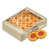 Печенье Дымка Арабеска с клубничным конфитюром, 3кг/уп Печенье Дымка Арабеска с клубничным конфитюром, 3кг/уп