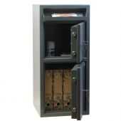 Сейф депозитный Klesto DS-78/2 ключ.замок (2 отделения)